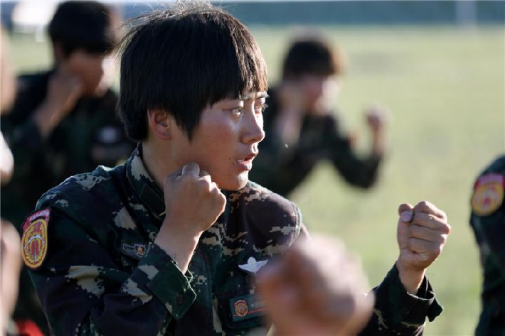 Primeras fuerzas especiales femeninas de China (7)