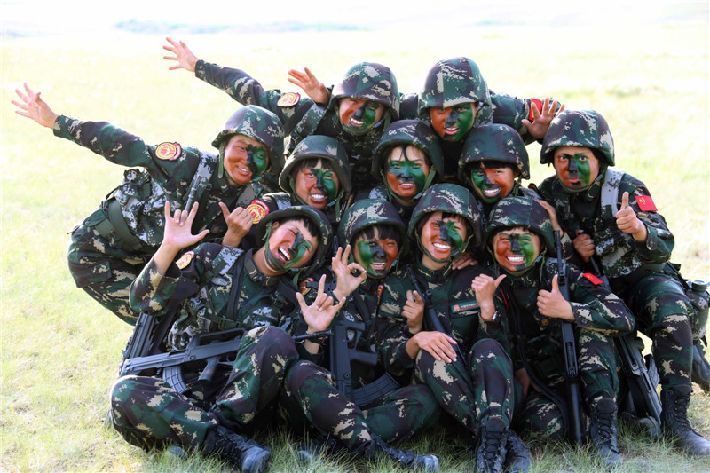 Primeras fuerzas especiales femeninas de China (2)