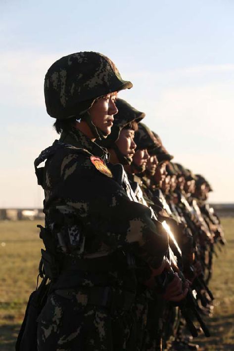 Primeras fuerzas especiales femeninas de China (3)