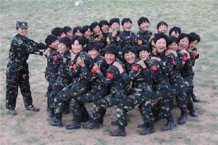 Primeras fuerzas especiales femeninas de China (10)