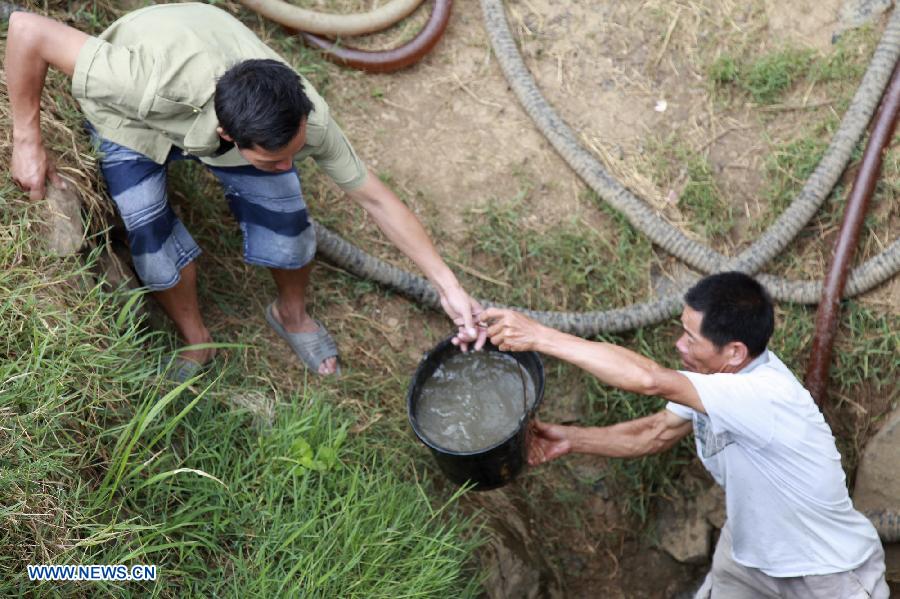 Persiste la sequía en Guangxi