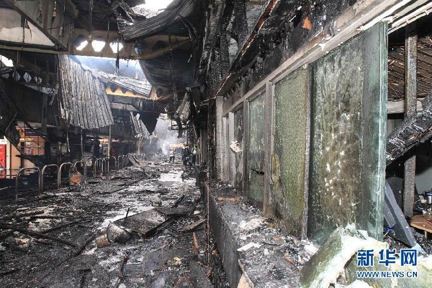 Incendio destruye una terminal del aeropuerto de Nairobi