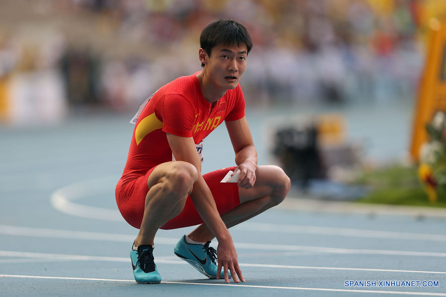 Velocista chino Zhang establece récord nacional en 100m varonil