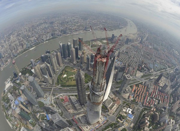 Construyen rascacielos más alto de China