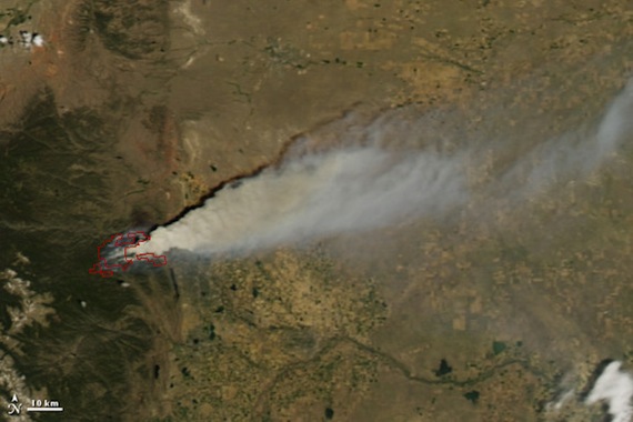 NASA vigila la superficie de la Tierra para conocer las zonas propensas a incendios hasta 2100