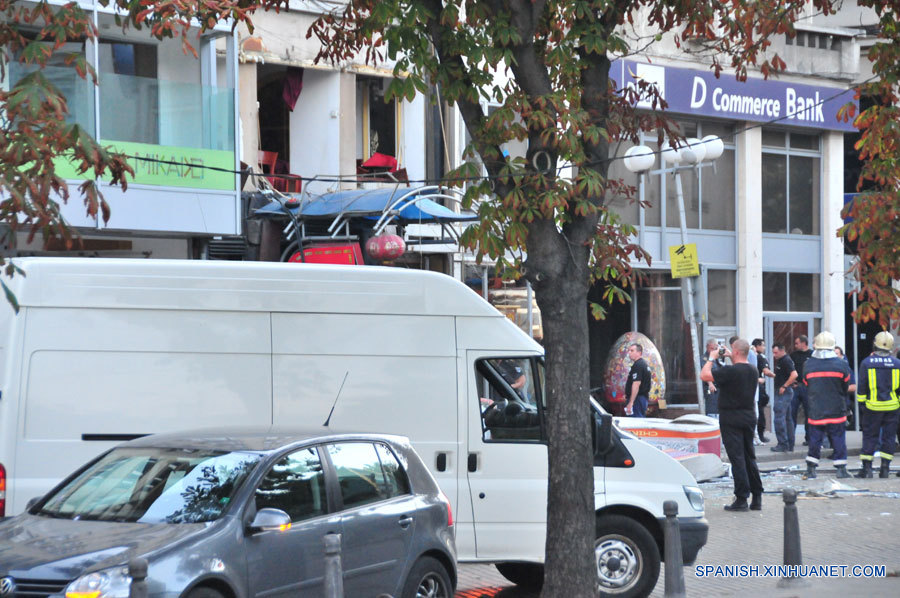 Explosión de gas en restaurante chino deja 11 heridos en Sofía, Bulgaria