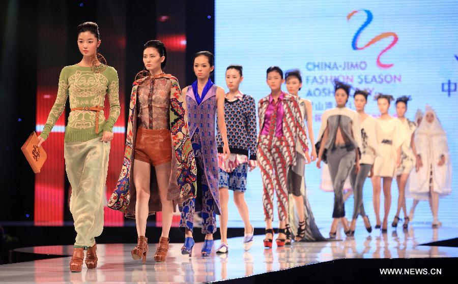 Creaciones en la Temporada de Moda Jimo en China 3