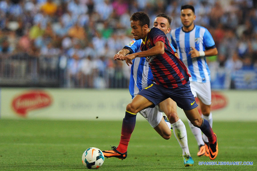 Fútbol: Barcelona gana 0-1 al Málaga en la liga española