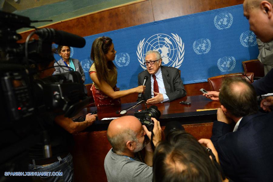 Intervención militar en Siria debe contar con aprobación de ONU: Brahimi