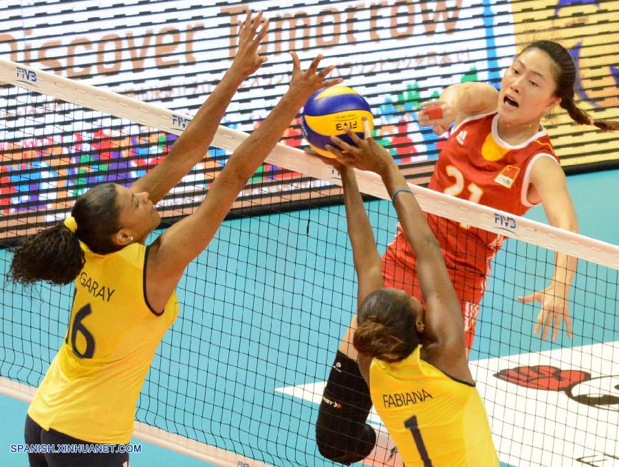 Voleibol (f): Brasil supera a China y logra título del Grand Prix Mundial en Japón