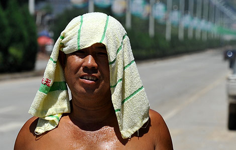 China se asa con las temperaturas más latas desde 1961