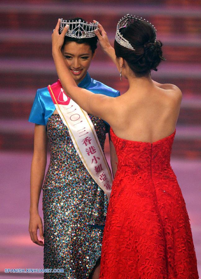 Se corona Miss Hong Kong 2013