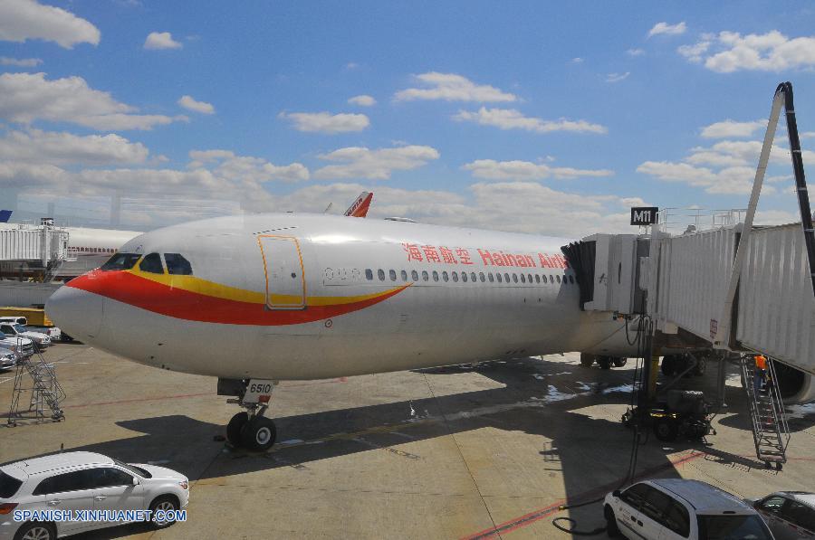 Hainan Airlines realiza primer vuelo a Chicago