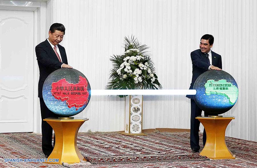 China y Turkmenistán completan primera fase de construcción de campo de gas de Galkynysh