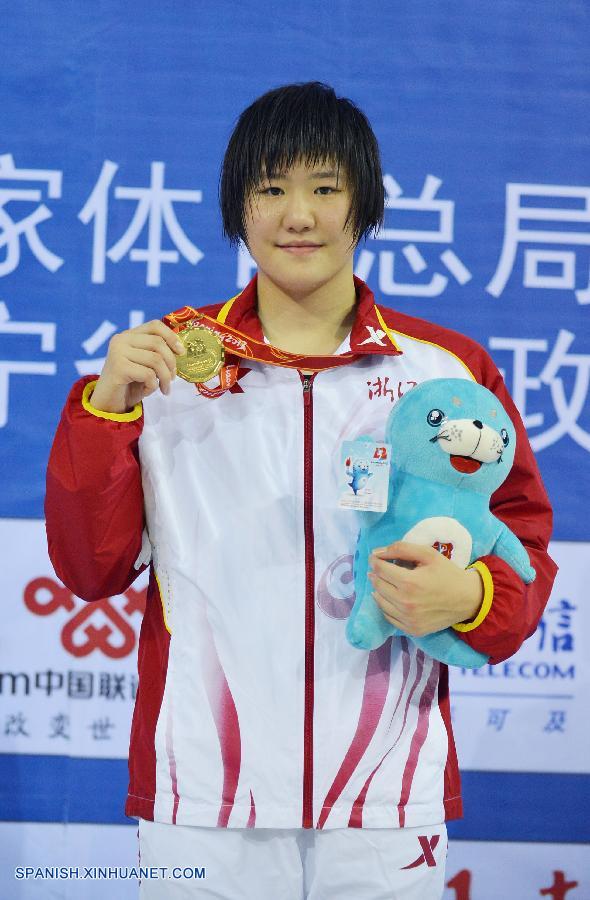 Natación: Resultados de 400m estilos individual femenil en Juegos Nacionales de China