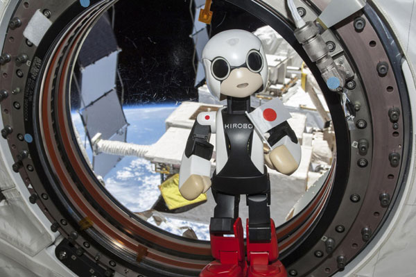 Robot humanoide japonés llega al espacio