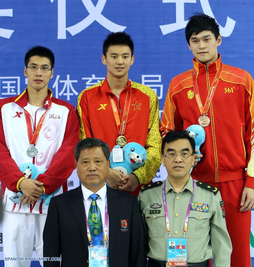 Natación: Resultados de 100m libres varonil en Juegos Nacionales de China
