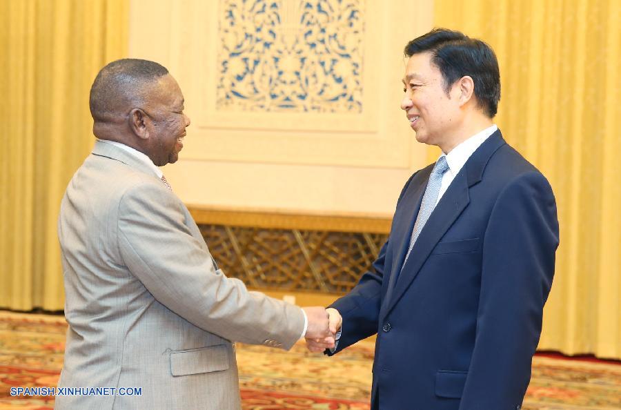 Vicepresidente chino se reúne con delegación de Sudáfrica