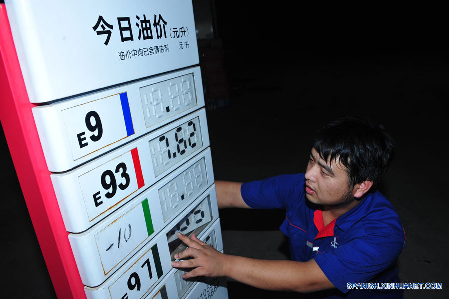 China subirá precios de combustible al menudeo 