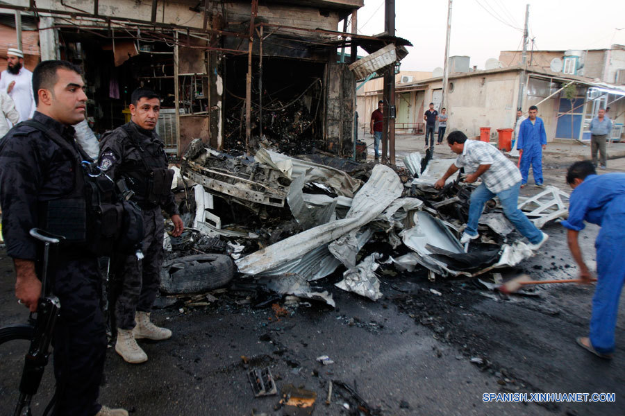 Violencia en Irak deja 37 muertos, 121 heridos