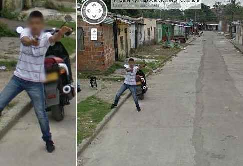 Las imágenes más curiosas con las que Colombia se estrena en Street View