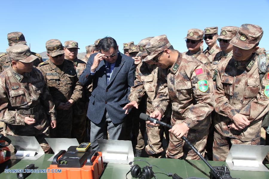 China y Mongolia realizan entrenamiento militar sobre ayuda en caso de desastre