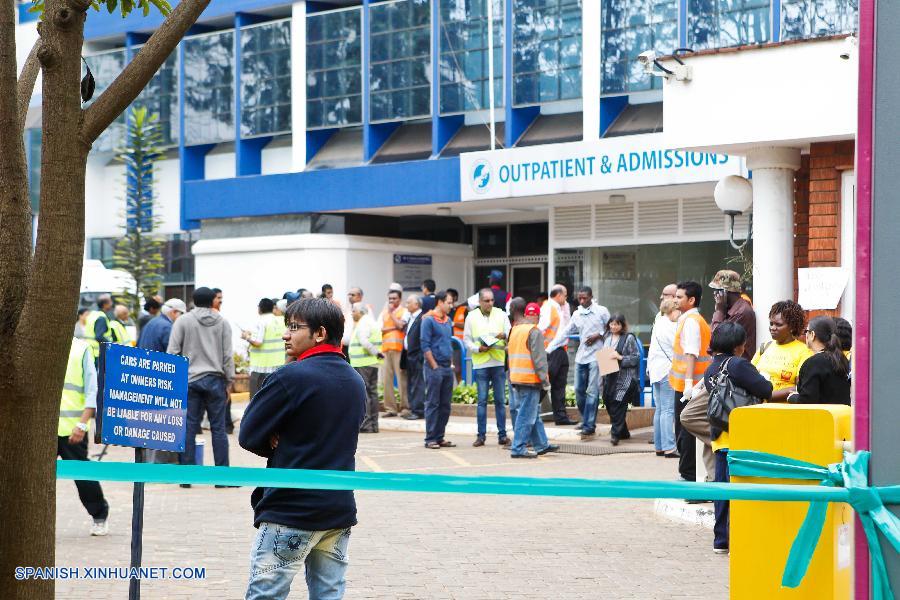 Una china muere en ataque en centro comercial en Nairobi