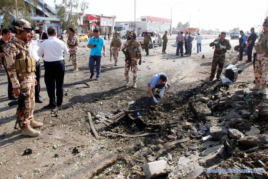 Ataque con bomba deja 15 muertos, 35 heridos en Bagdad, Irak