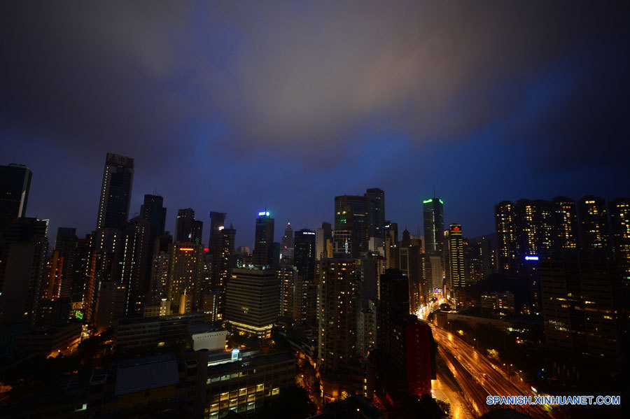 Súper tifón "Usagi" llega a Hong Kong