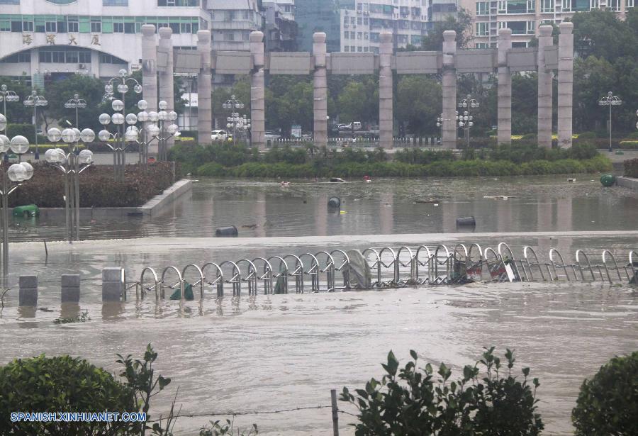 Tifón Usagi deja 25 muertos en sur de China