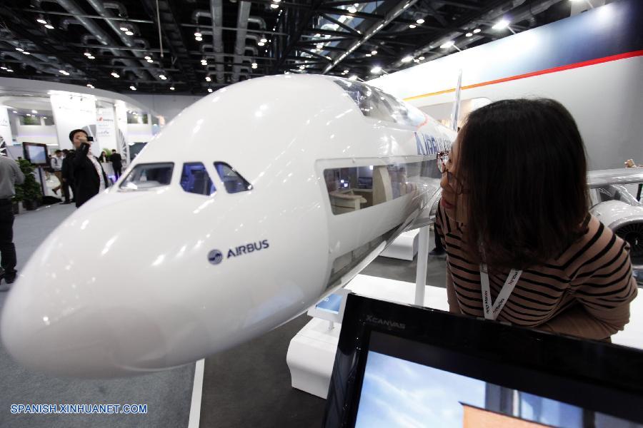 Inauguran Exposición Internacional de Aviación en Beijing