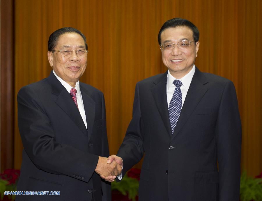 PM de China se reúne con presidente de Laos para hablar de lazos y relaciones bilaterales con ASEAN