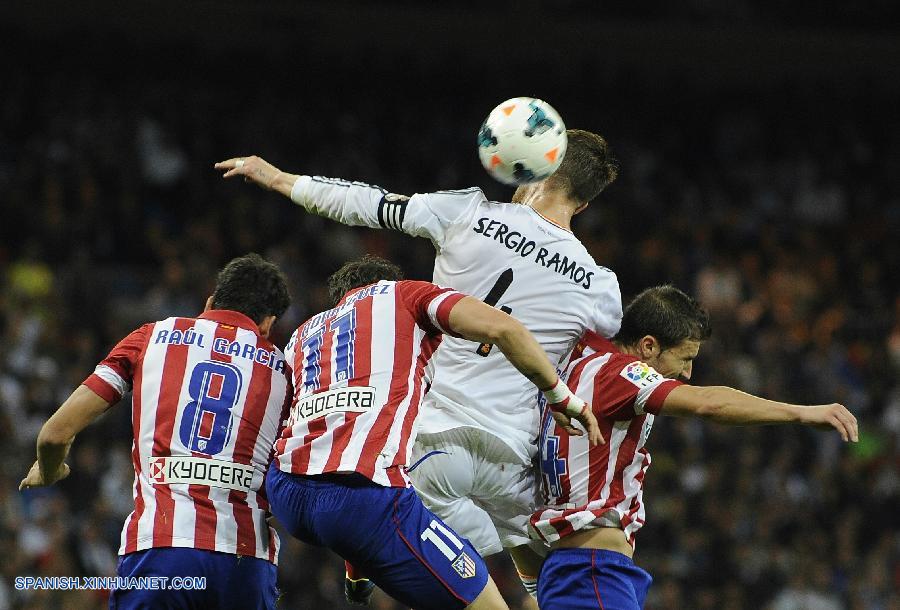 El derbi madrileño se lo lleva Atlético de Madrid que vence en el Santiago Bernabeu 0-1 a un flojo Real Madrid