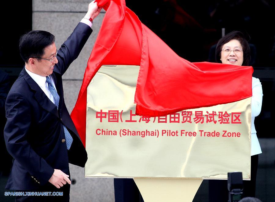 Zona de Libre Comercio de Shanghai entra en funcionamiento