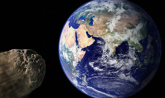 Un asteroide de 15 metros rozó la Tierra este domingo