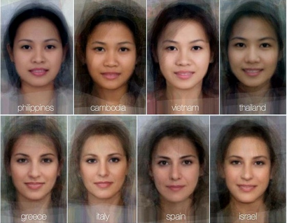 Científicos revelan el rostro promedio de las mujeres de 41 países 4