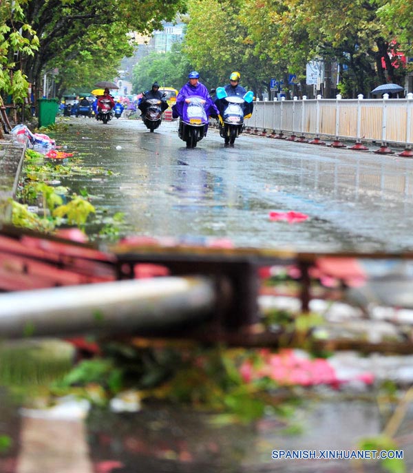 Tifón Fitow deja cinco muertos en este de China