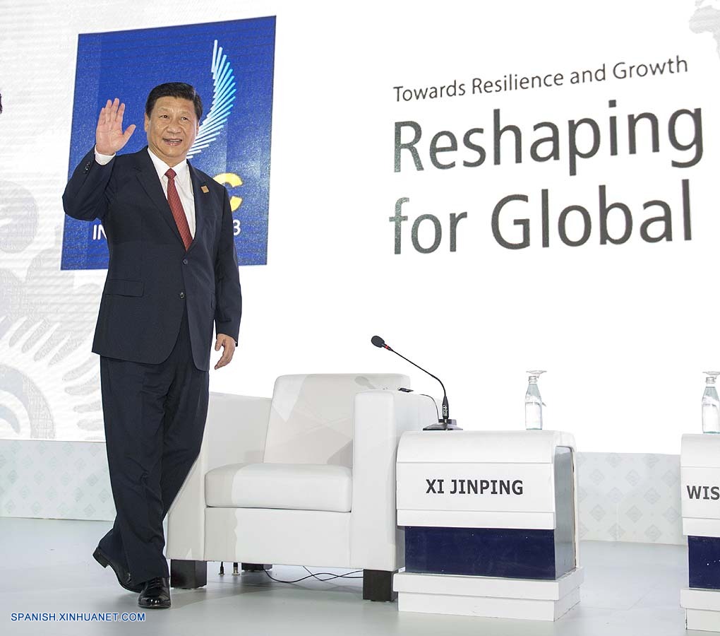 Presidente chino pide evitar régimen de comercio mundial fragmentado
