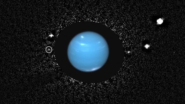 Encuentran una luna perdida de Neptuno: Náyade