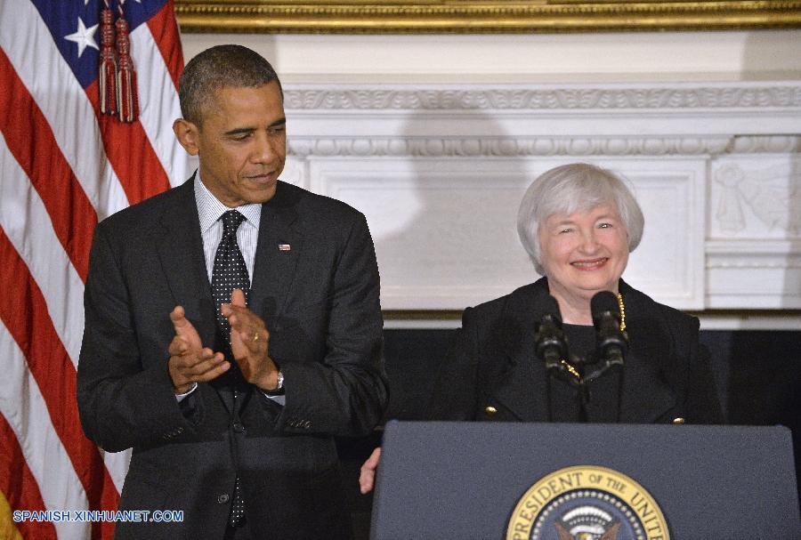 Obama nombra formalmente a Yellen para presidir Fed