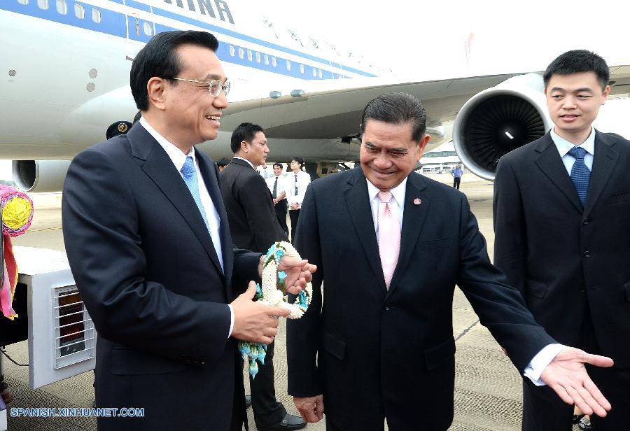 Primer ministro chino inicia visita oficial a Tailandia