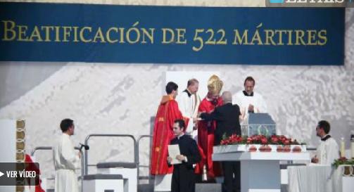 Beatificación de 522 mártires de la Guerra Civil en España