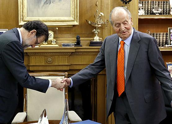 El Rey reaparece con el Príncipe y Rajoy preparando la Cumbre Iberoamericana