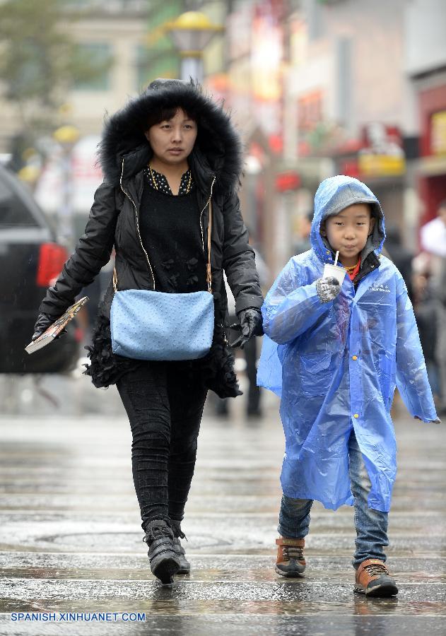 Nuevo frente frío afectará mañana lunes norte de China