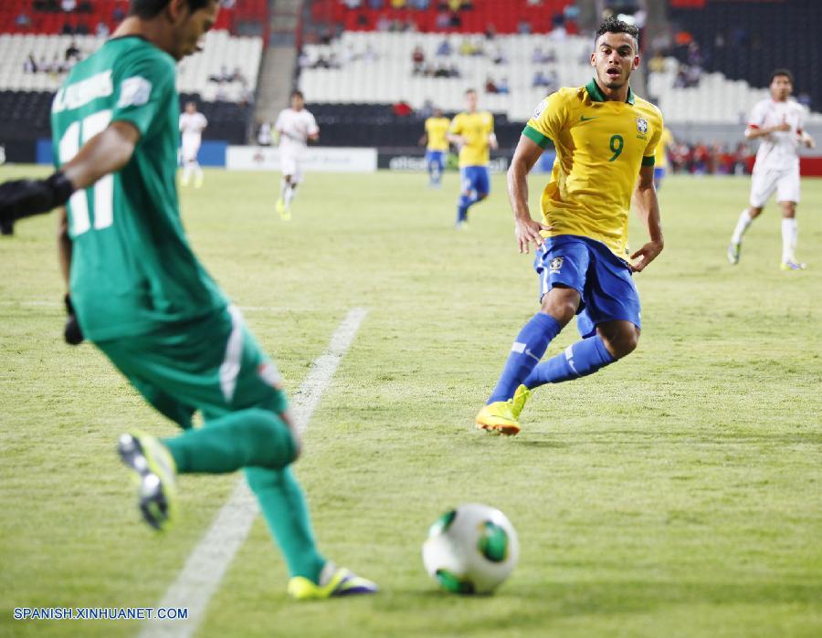Brasil masacra a Emiratos y se clasifica por anticipado a octavos de final de Mundial Sub-17