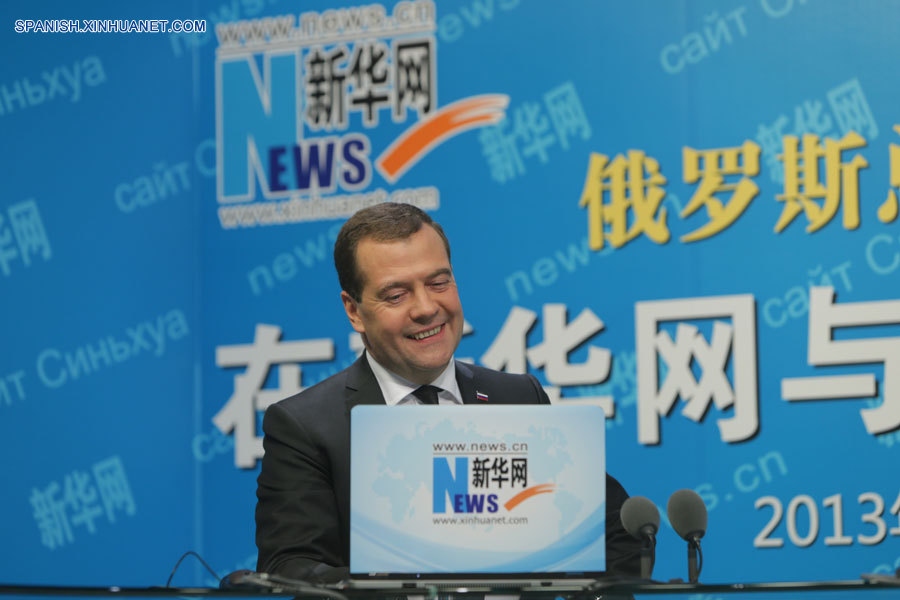Lazos chino-rusos, en un nivel sin precedentes: Medvedev