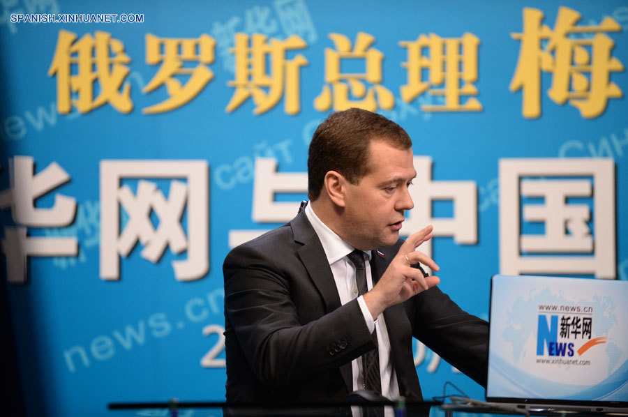 Lazos chino-rusos, en un nivel sin precedentes: Medvedev