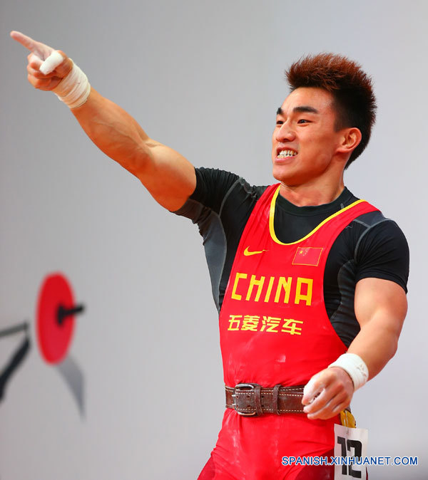 Halterofilia: Chino Liao Hui rompe récord mundial en categoría de 69 kilogramos