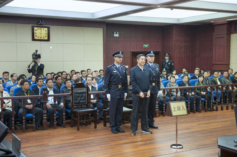 Tribunal local de China mantiene sentencia original a Bo Xilai