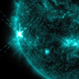 El Sol emite tres llamaradas solares en apenas 48 horas